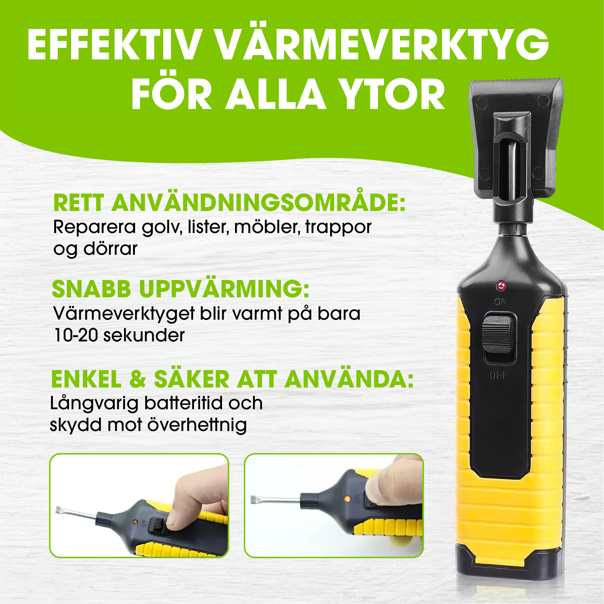 EasyFix™ | Reparationssæt til møbler, lister og gulve