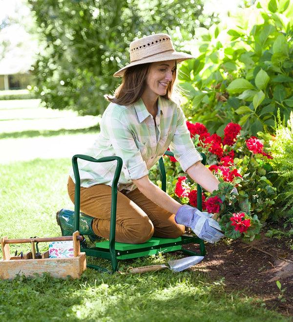GardenEase™ | Undgå smerter i knæ og ryg, når du arbejder i haven!